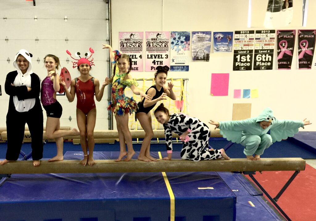 costume night at success gymnastics